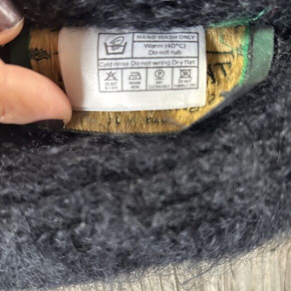 The Gold Label Designer Collection Mohair Vintage 1980 Unisex Cardigan Size L - Picture 10 of 12